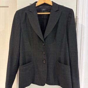 Women's blazer. Elie Tahari size 10; plaid (pants sold separately)